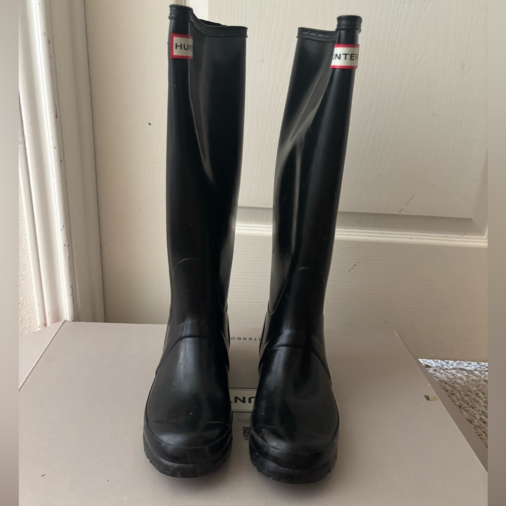 Hunter Original Gloss Black Rain Boots